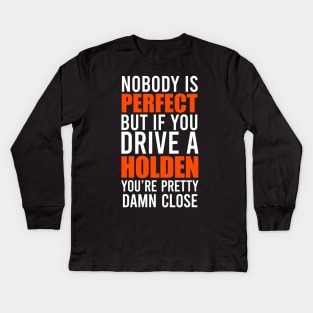 Holden Owners Kids Long Sleeve T-Shirt